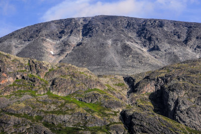 Besseggen ridge and Bessh 2258m behind