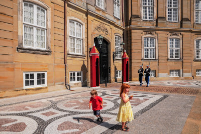 Amalienborg Slotsplads, Copenhagen