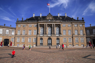 Amalienborg Slotsplads, Copenhagen