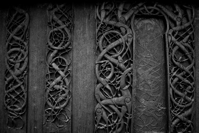 2011 Stave Churches B&W (Norway)