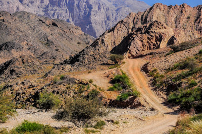 Off-road between Wadi Dayqah and Wadi al Arbiyyin