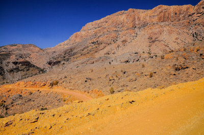 Off-road between Wadi Ghul and Jebel Shams