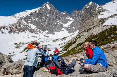 Picnic near Skalnat Pleso 1751m