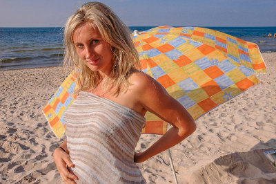 Aneta, Niechorze Beach