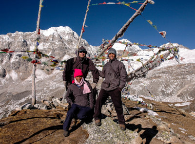 Ganesh, Prem and I, Tsergo Ri 4984m