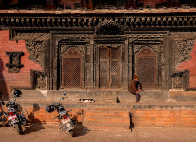 Pashupatinath Temple, Durbar Square in Bhaktapur