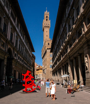 Piazza degli Uffizi, Florence