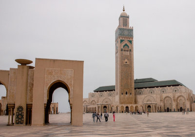 The Hassan II Mosque, Casablanca