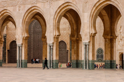 The Hassan II Mosque, Casablanca