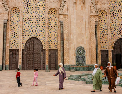 The Hassan II Mosque, Casablanca