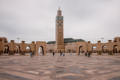 The Hassan II Mosque, Casablanca