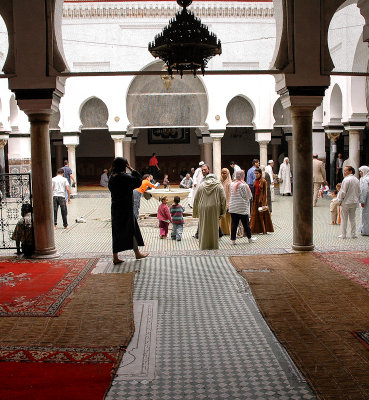 The Kairaouine Mosque, Medina of Fez in Fes