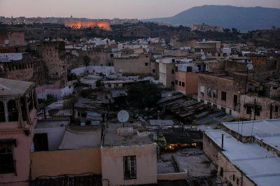 Medina of Fez at Dusk, Fes