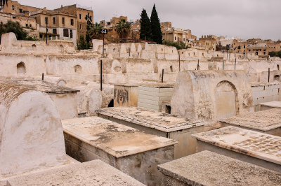 The Jewish Cemetery, Fez Mellah in Fes