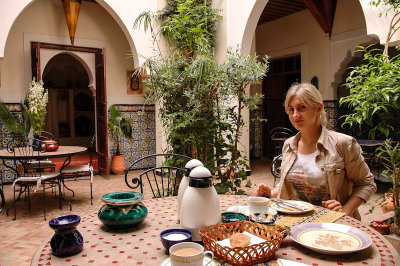 Aneta, Riad El-Sagaya in Marrakech