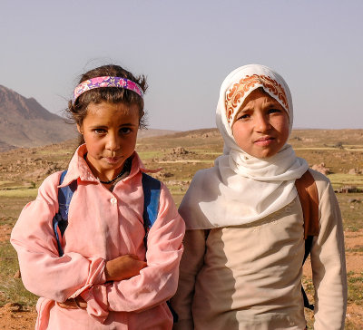 Berber Kids, South of Tafraout