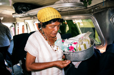 Food supply on the way to Oaxaca