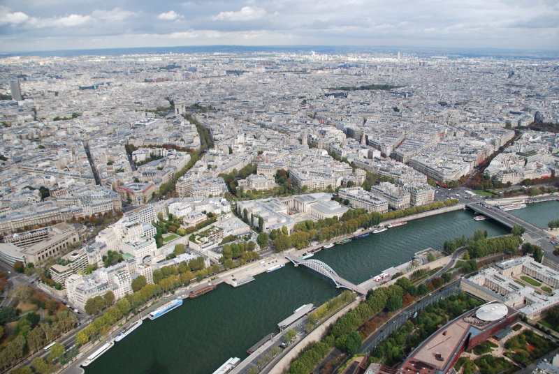 View from the Eiffel Tower