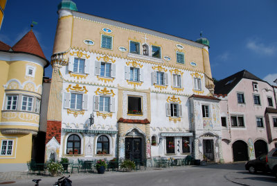 Village on the way to Grein