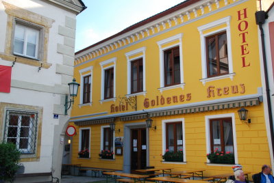Our hotel in Grein