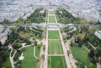 View from the Eiffel Tower