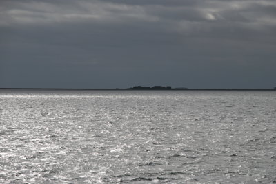View to the Hallig Langeness