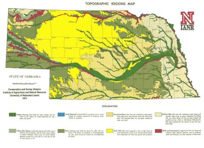 Topographic-regions-map-of-Nebraska