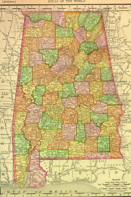 Alabama Railroads 1895