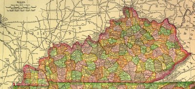 Kentucky Railroads 1895