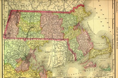 Massachusetts Railroads 1895