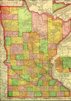 Minnesota  Railroads 1895