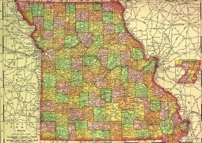 Missouri Railroads 1895