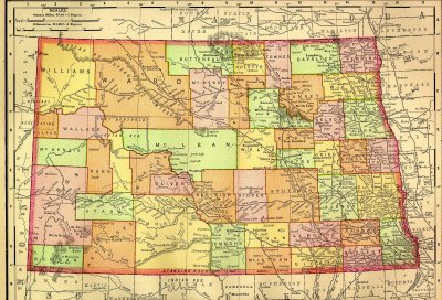 North Dakota Railroads 1895