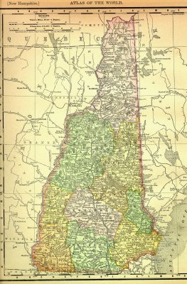 New Hampshire Railroads 1895