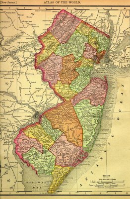 New Jersey Railroads 1895