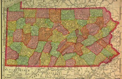 Pennsylvania Railroads 1895