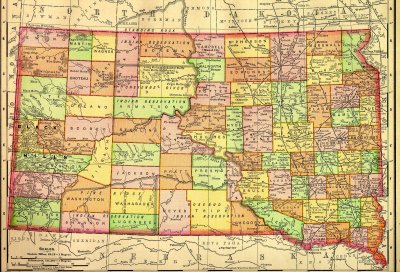 South Dakota Railroads 1895