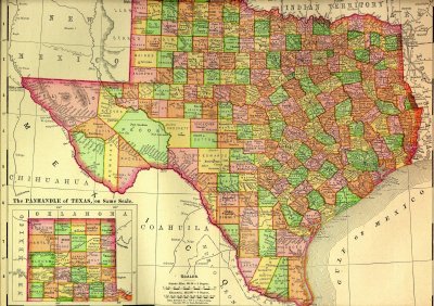 Texas Railroads 1895