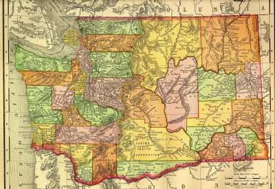 Washington Railroads 1895