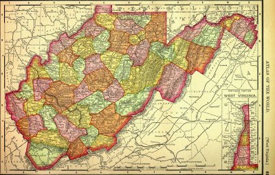 West Virginia Railroads 1895