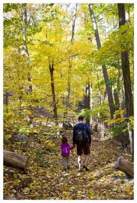 Hiking at Fishkill Ridge