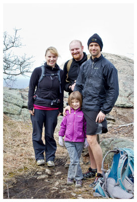 Hiking with friends