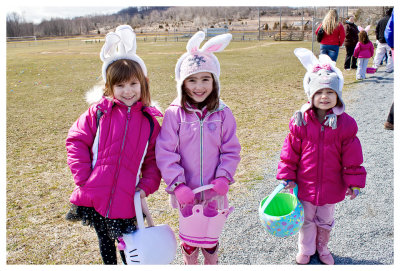 Egg hunt with friends