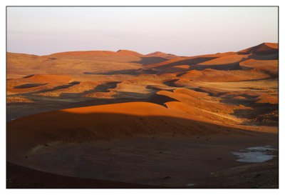 The Red Sand dunes of SOSSUSVLEI