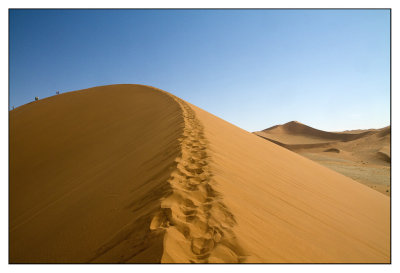 The Red Sand dunes of SOSSUSVLEI