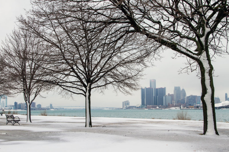 Belle Isle in Winter