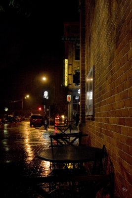 Rainy Night in Ann Arbor