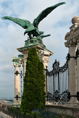 Statue Of Turul Bird
