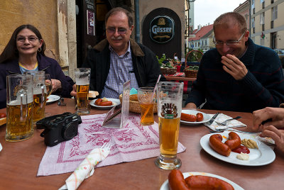 Eating The Exploding Sausages
