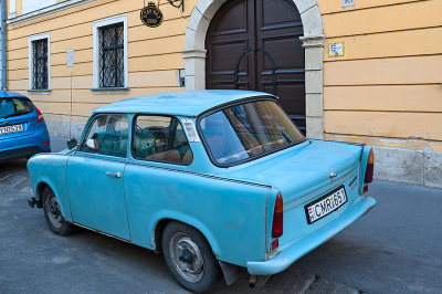 Blue Trabant